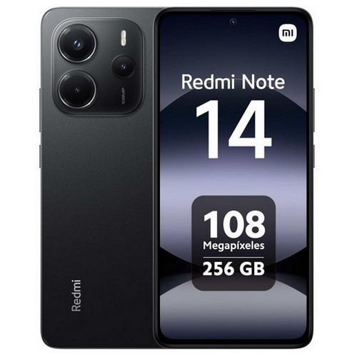 TELEFONO XIAOMI REDMI NOTE 14 256GB NEGRO
